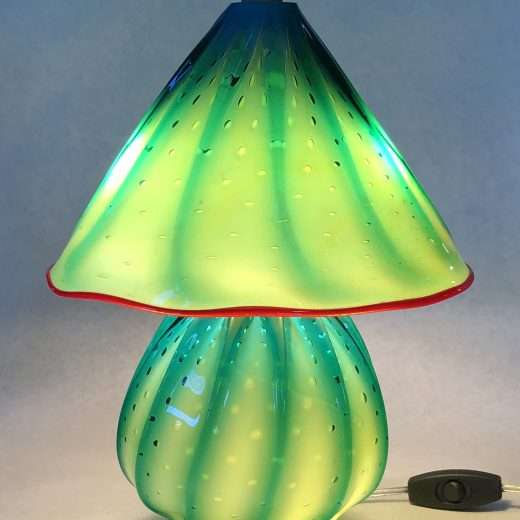 4759-Gem Table Lamp Aquarium. NOW SOLD