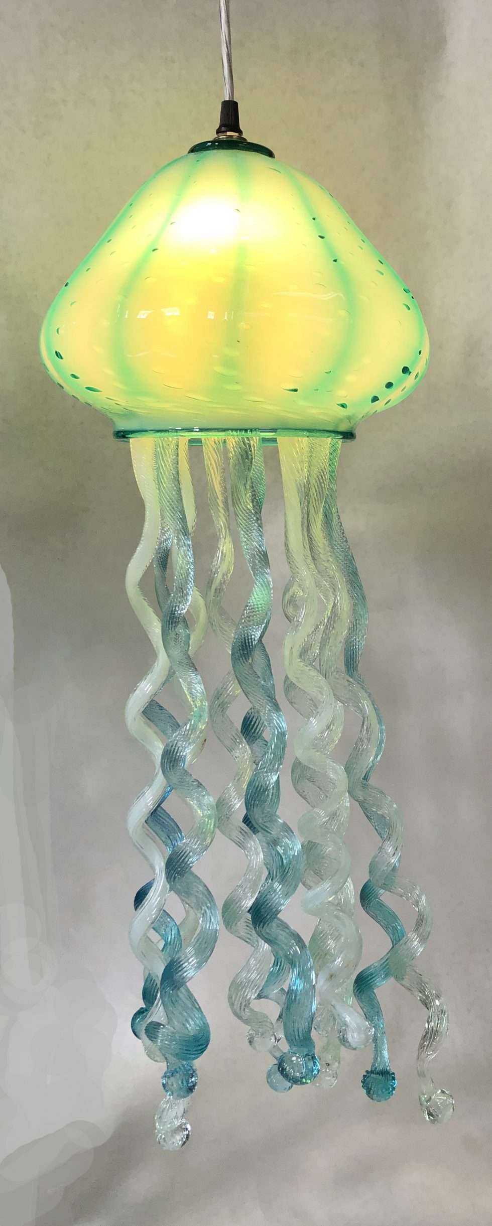 4629-Large Jelly fish Pendant lamp - Image 2