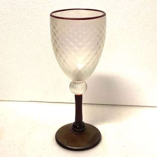Short Diamond Water Wine Glasses