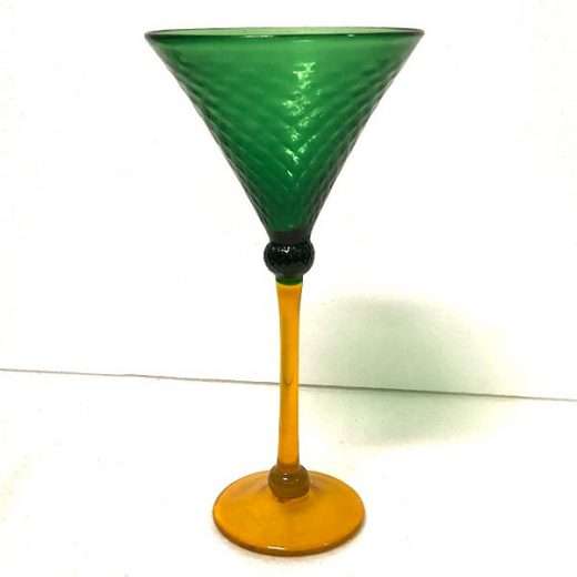 Tall Diamond Martini Glasses