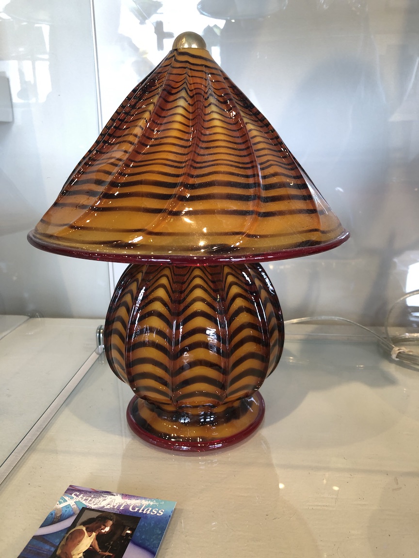 Gem Table Lamp - Strini Art Glass